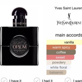 تصویر عطر ادکلن ایو سن لورن (وای اس ال) بلک اوپیوم ل پارفوم پرفیوم زنانه Yves Saint Laurent Black Opium Le Parfum 