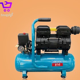 تصویر کمپرسور باد آنکور مدل TM12 بدون روغن سایلنت ۱۲ لیتر 