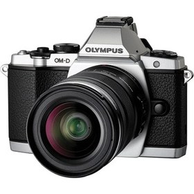 تصویر دوربین دیجیتال الیمپیوس Olympus OM-D E-M5 Mirrorless with 12-50mm Lens 