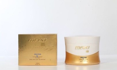 تصویر ماسک مو و کراتینه بدون سولفات مگسی گلد ا Maxi Gold Maxi Gold