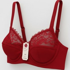 تصویر سوتین نخ پنبه لبه دانتل فنردار لعیا کد۲۲۶ 