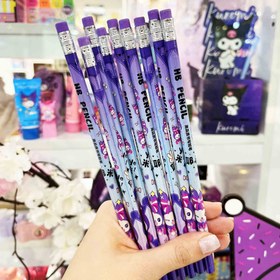 تصویر مداد کرومی بسته 10 عددی 