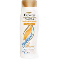 تصویر شامپو مو تقویت کننده پروتئینه جوانه گندم لابورن حجم 300 میل اورجینال Wheat Germ Protein strengthener shampoo Laboren 300 ML