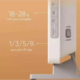 تصویر بخاری برقی هوشمند شیائومی Mi Smart Space Heater S KRDNQ03ZM Mi Smart Space Heater S KRDNQ03ZM