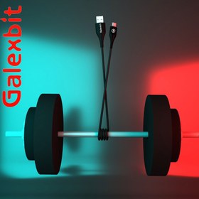 تصویر کابل شارژ آیفون اصلی با گارانتی ا Galexbit typec to lighting fast charge cable 1m cg Galexbit typec to lighting fast charge cable 1m cg
