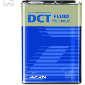 تصویر روغن گیربکس دو کلاچه آیسین مدل DCT Fluid Wet حجم 4 لیتر 