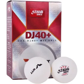 تصویر توپ پینگ پنگ DJ40+ WTT دبل هپینس 