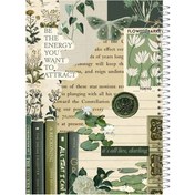 تصویر دفتر یادداشت 80 برگ گرین وینتیج کد 857 