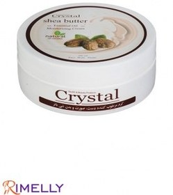 تصویر کرم مرطوب کننده صورت و بدن شی باتر 200 میلی لیتر کریستال Crystal Moisturizing Cream Shea butter