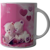 تصویر ماگ چاپلینو طرح عاشقانه ، من دل به تو – M226 Chaplino mug romantic design I love you