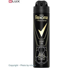 تصویر اسپری بدن مردانه مدل Sport Cool حجم 200 میل رکسونا ا Rexona Men Sport Cool Spray Rexona Men Sport Cool Spray