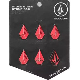 تصویر استپر اسنوبرد ولکام مدل Stone Studs قرمز 