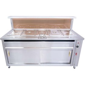 تصویر کانتر گرم 190 سانتی متری مبله 