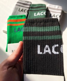 تصویر جوراب مردانه لوگوست ساق بلند Men's Socks Logost Tall