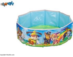 تصویر استخر توپ طرح سگ Dog Design Ball Pool