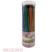 تصویر مداد مشکی پاک کن دار پاستلی پانی Pani 