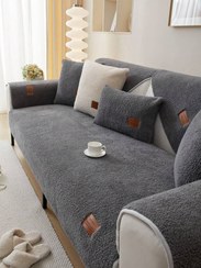 تصویر کاور مبل دکوراتیو طرح ببعی ضد آب و ضد لک سه لایه ترمزدار مناسب ۱۰ نفره 