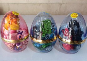 تصویر اسباب بازی شانسی گیفت تخم مرغی پسرانه و دخترانه 