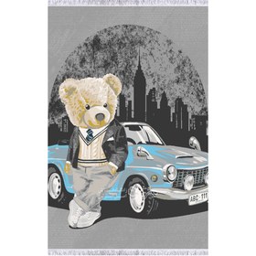 تصویر فرش کودک طرح تدی DC598 