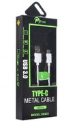 تصویر کابل شارژ TYPE-C پی نت مدلKB-833 به طول یک متر PNET KB833 USB TYPE-C Charging Cable 1m