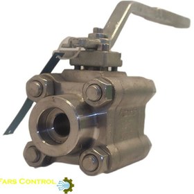 تصویر شیر توپی (Ball Valve) کلاس 800 برند ممیت (Memit) سایز 1/2 اینچ 