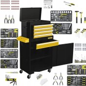 تصویر جعبه ابزار حرفه ای خانگی کارگاهی 257 تکه روسی wmc 257-piece Russian wmc professional home workshop toolbox