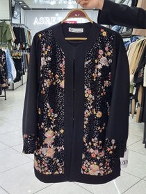 تصویر مانتو سوین گل کد1826 