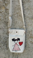 تصویر کیف پیاده روی طرح دختر 2 