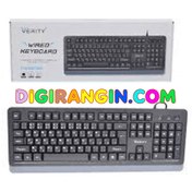 تصویر کیبورد وایرلد VERITY V-KB6136 | طراحی انسان‌دوستانه و مدرن 