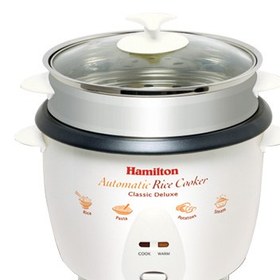 تصویر پلوپز و بخارپز همیلتون مدل Hamilton RH-288 ا Hamilton RH-288 Rice cooker and Streamer Hamilton RH-288 Rice cooker and Streamer