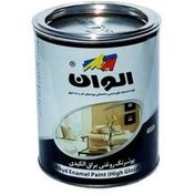 تصویر رنگ سفید براق الوان کد ۱۰۰ حجم ۴۰۰۰ میلی لیتر 