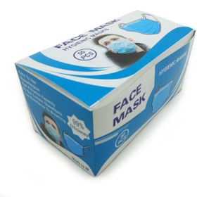 تصویر ماسک سه لایه بهداشتی لایه ملت (سفید) 50 عددی ا N.T.R Disposable Medical Face Mask Melt Protective Layer White 50PCS N.T.R Disposable Medical Face Mask Melt Protective Layer White 50PCS