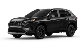 تصویر تویوتا راوفور ادونچر ۲۰۲۵ هیبرید فول ژاپن پلاک منطقه آزاد رنگ مشکی 