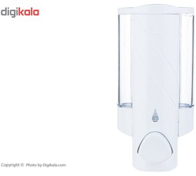 تصویر پمپ مایع دستشویی سنی پلاستیک مدل Sun Lux Sani Plastic Sun Lux Soap Dispenser