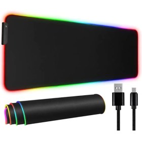 تصویر پد ماوس گیمینگ RS-07 80*30 RGB 
