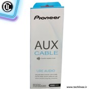 تصویر کابل صدا Pioneer AUX 1m مشکی کابل ویدیویی و اتصالات پایونیر کابل Pioneer AUX 1m مشکی