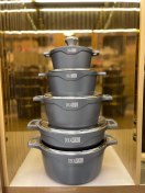 تصویر قابلمه چدن ۱۲ پارچه دکاموند 