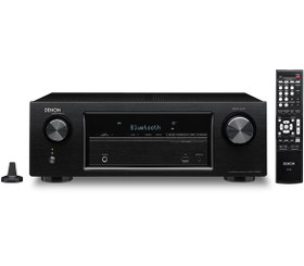 تصویر گیرنده صوتی و تصویری دنون مدل AVR-X520BT Denon AVR-X520BT Network AV Receiver