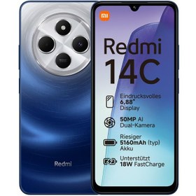 تصویر گوشی موبایل شیائومی Redmi 14C با حافظه 128 گیگابایت و رم 6 گیگابایت 