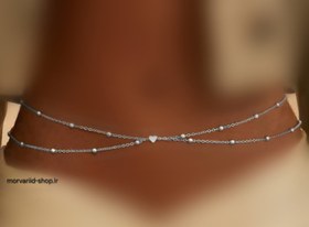 تصویر زنجیر بدن - طلایی / M/L 