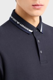 تصویر تیشرت یقه پلو مردانه آرمانی Emporio Armani اورجینال 3D1FM4 1JCYZ 09R7 