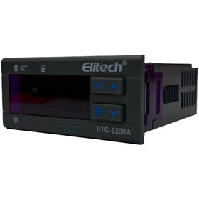 تصویر ترموستات و نمایشگر دما دیجیتال الیتک ( ELITECH ) چین 40- تا 100+ درجه مدل STC-9200 