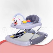 تصویر روروئک دوکاره بامزی ارابه همراه با تشک 