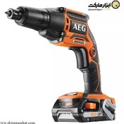 تصویر پیچ گوشتی شارژی درایوال AEG براشلس 18 ولت مدل BTS18BLLI-202B 