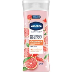 تصویر لوسیون بدن وازلین Vaseline مدل Grapefruit حاوی عصاره گریپ فروت حجم 100 میل 