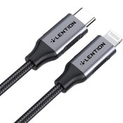 تصویر کابل USB C به CLN Lightning 