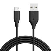 تصویر کابل شارژ USB-A به MicroUSB انکر Powerline مدل A8133H11 طول 1.8m - مشکی Anker A8133H11 Powerline USB-A to MicroUSB Power Cable 1.8m - Black