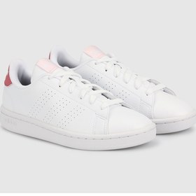 adidas advantage triple white