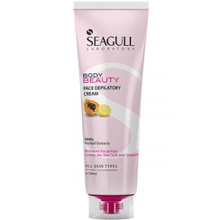 تصویر کرم موبر صورت سی گل حجم 50 میلی لیتر. تاریخ بیش از یک سال. Seagull Face Hair Removal Cream 50ml