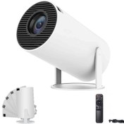 تصویر پروژکتور قابل‌حمل HY300 Pro با تصویر 130 اینچ - HD کیفیت اصلی رم خور 